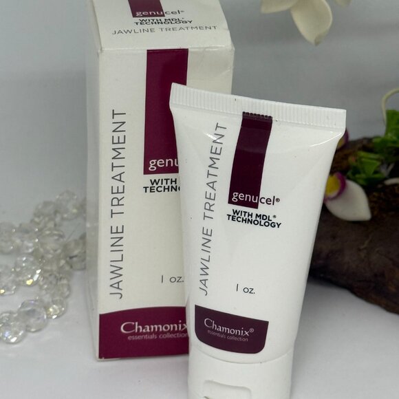 Chamonix Genucel Jawline Anti Wrinkle Treatment Cream - 1 oz - New in Box* - Picture 2 of 4